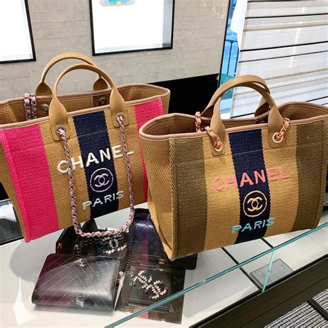 chanel bag shopper|chanel shopping bag 2020.